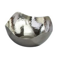 5 1/2" Hammered Stainless Steel Small Wave Bowl